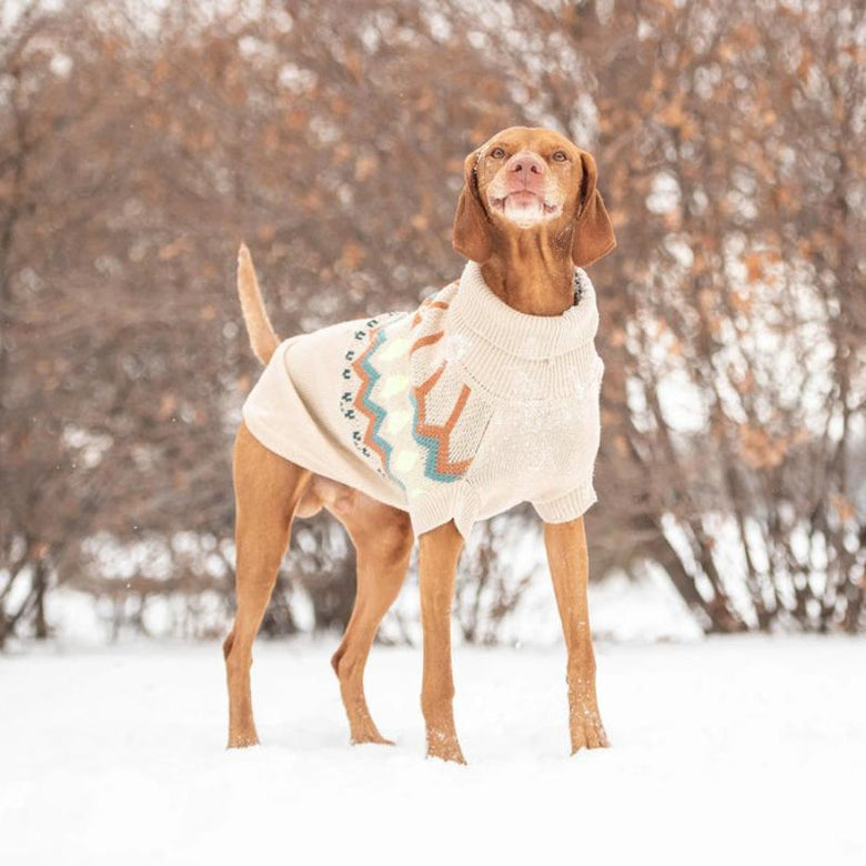 GF Pet Dog Apparel Heritage Sand Dog Sweater