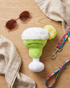 Muttgarita with a Lemon Plush Squeaky Dog Toy