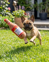 Barkweiser Bottle Plush Squeaky Dog Toy