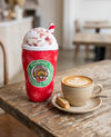Starbarks Snickerdoodle Frappawccino Holiday Christmas Plush Squeaky Dog Toy