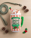 Holiday Dog Nog Plush Squeaky Christmas Dog Toy