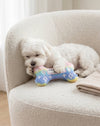 Pink Ombre Chewy Bone Plush Squeaky Dog Toy - 3 Sizes