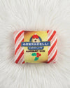 Grrradelli Puppermint Bark Square Christmas Holiday Plush Squeaky Dog Toy