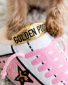 Golden Pooch Pink Shoe Plush Squeaky Dog Toy