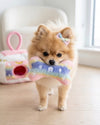 Pink Ombre Chewy Trunk Interactive Activity House Rope Dog Toy Set - 4Pc