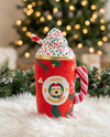 Howliday Cheer Mug Plush Squeaky Christmas Dog Toy