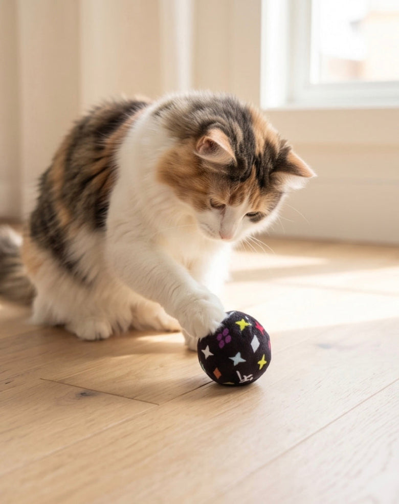 Kitty V Balls (Mono) Cat Toy Set - 3 PC