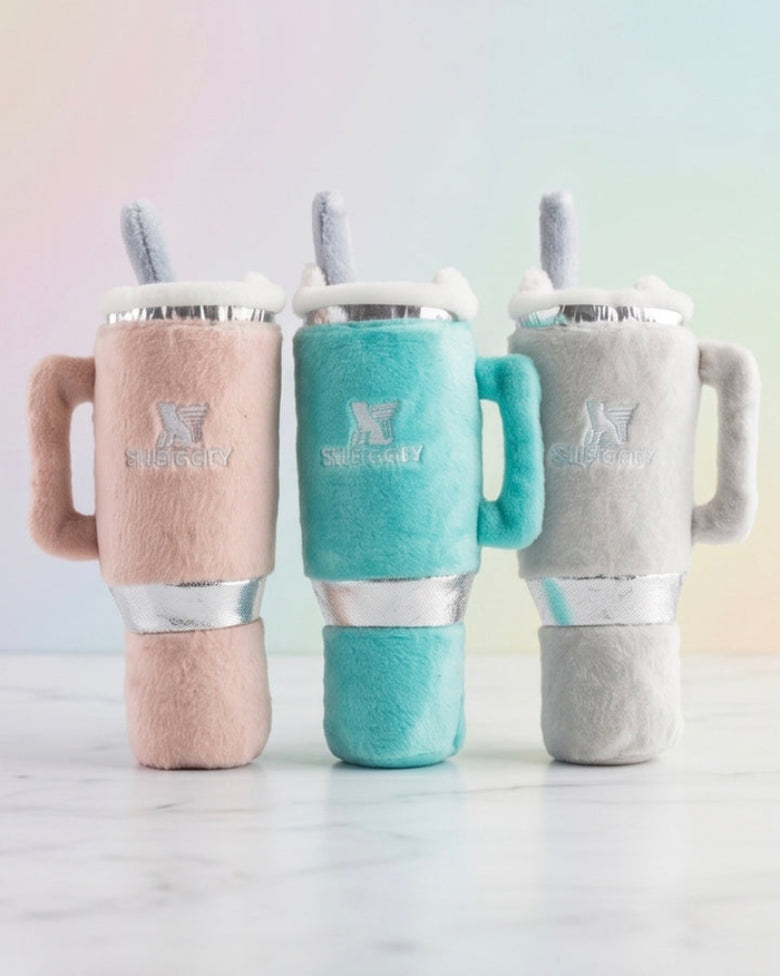 Snuggly Cup 3 Color Cat Toy Set - 3pc