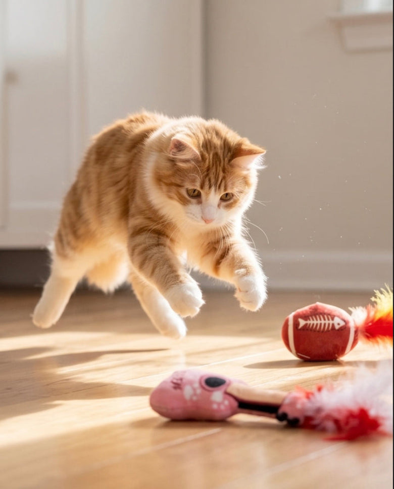 Kitty Eras Tour Pink Cat Toy Set - 2 Pk