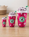 Starbarks Original Puppermint Mocha Christmas Holiday Plush Squeaky Dog Toy - 3 Sizes