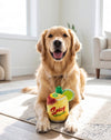 Spicy Muttgarita with Lime Plush Squeaky Dog Toy
