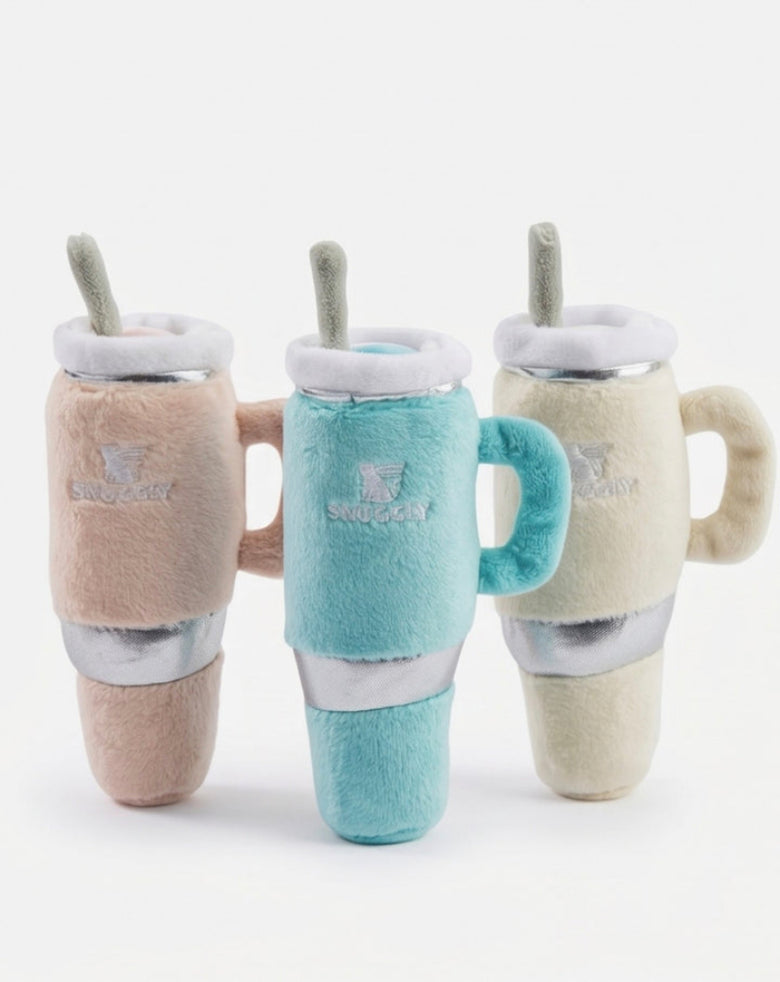Snuggly Cup 3 Color Cat Toy Set - 3pc