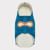 GF Pet Jackets Insulated Blue Dog Raincoat