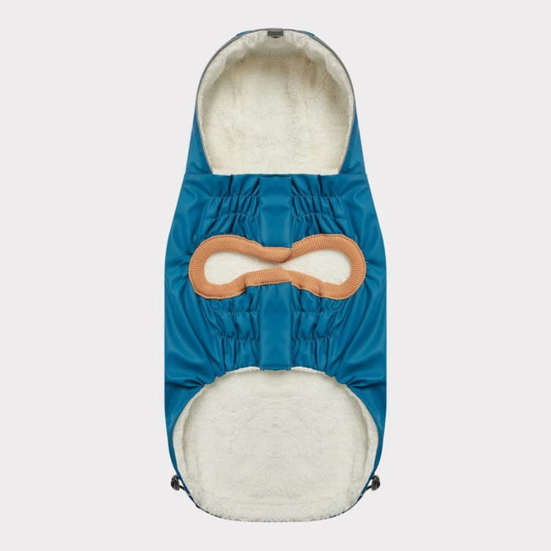 GF Pet Jackets Insulated Blue Dog Raincoat