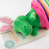 Easter Just Hatched Egg Bunny Ears Rex Spring Plush Squeaky Dog Toy