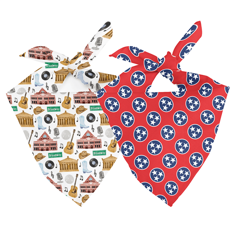 Dog Bandana Co. Nashville Tennessee Dog Bandana