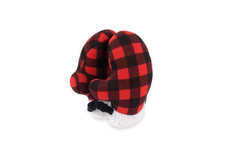 Home For the Holidays Paw Warmers Christmas Plush Squeakers Dog Toy