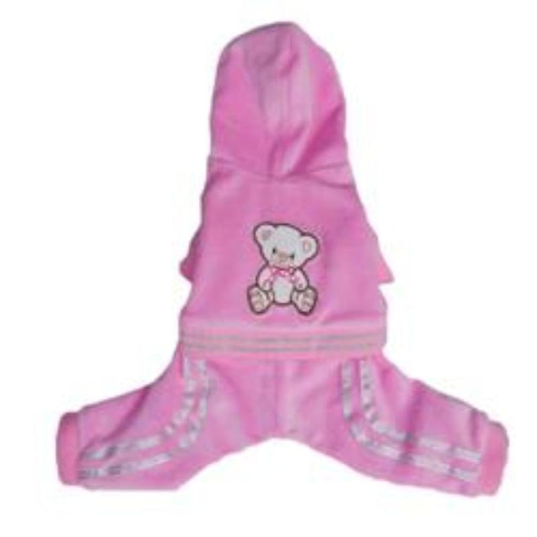 Pooch Outfitters Jumpers XL Teddy Pet Tracksuit - Pink