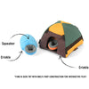 Camp Corbin Trailblazing Camping Tent Interactive Plush Squeaky Dog Toy Set - 3 Pc