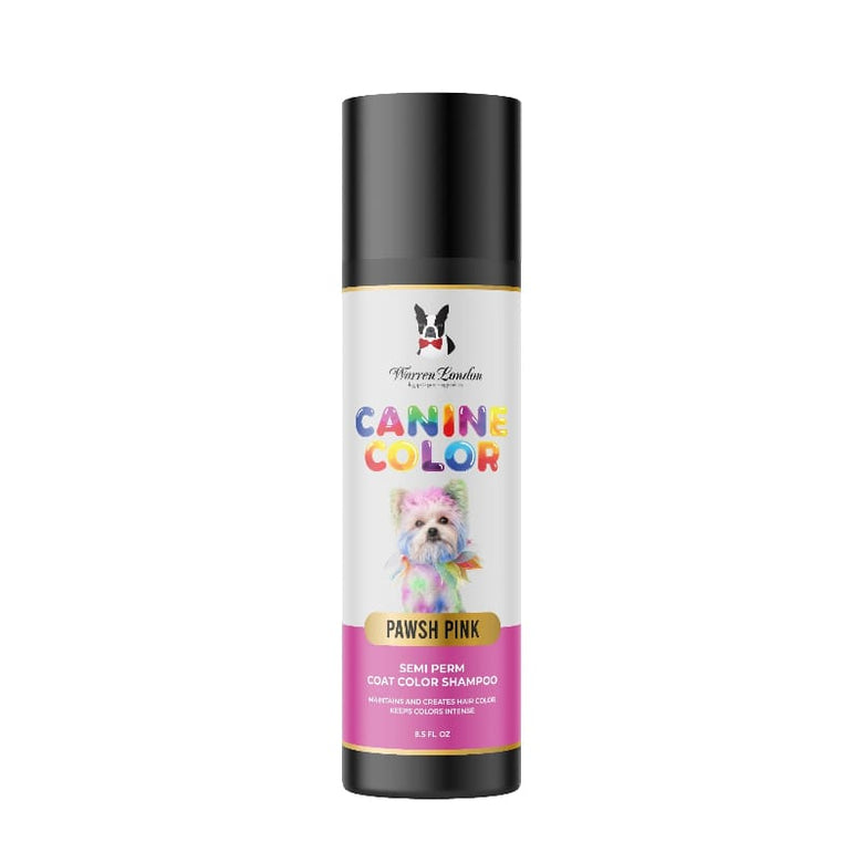 Warren London Spa Product Pink Canine Color Semi Perm Coat Color Shampoo for Dogs