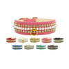 Mirage Pet Products Collars Mini Faux Pearl & Crystel Set Pet Collar