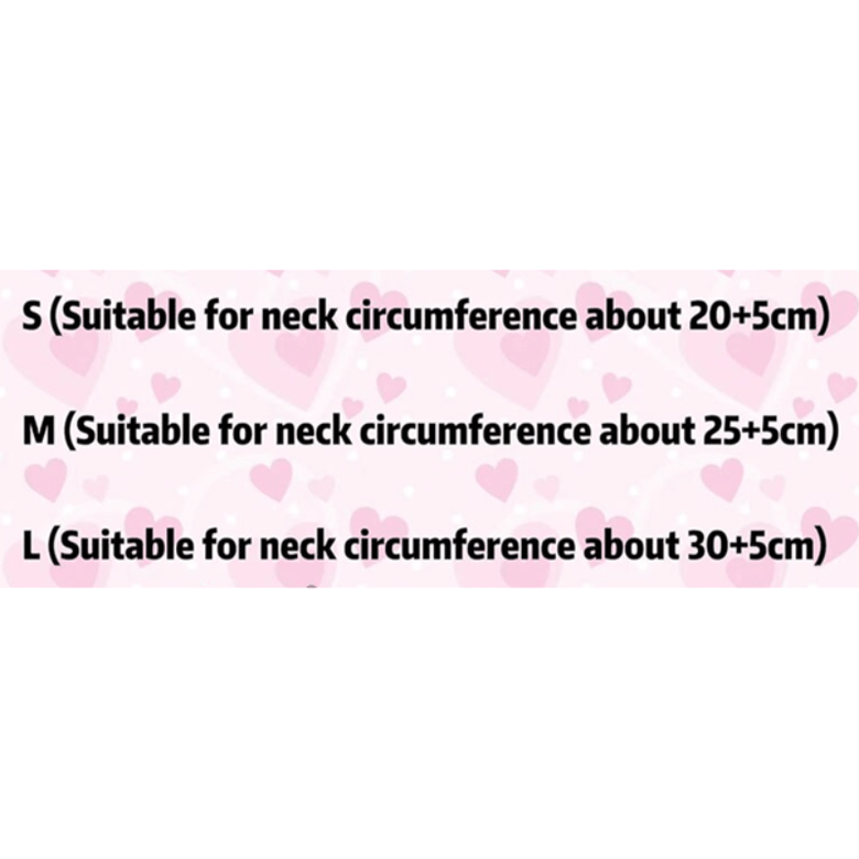AE-LS COLLARS Rainbow Charms Faux Pearls Pet Necklace