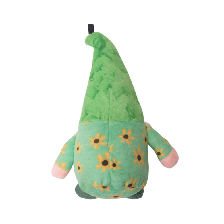 Baby MEADOW Gnome Plush Squeaky Dog Toy - 6"