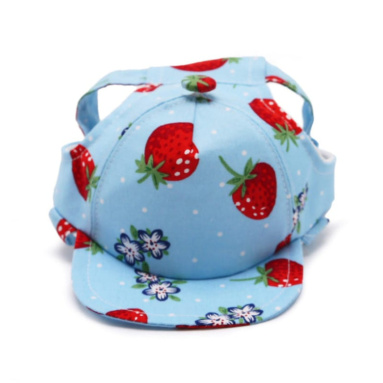 DogoPet.com Baseball Hat Strawberry Hat