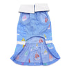 Summer Beach Blue with Colorful Sailboats Dog Dress