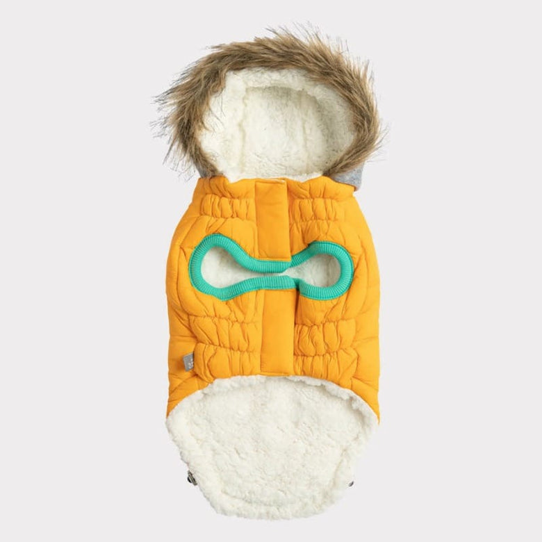 GF Pet Jackets XXS Winter Sailor Yellow Dog Parka - Only Available in Size 2XS