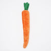 Jigglerz Carrot Plush Squeaky Dog Toy