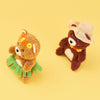 Cheeky Chumz Jr Pretty in Flowers Plush Squeaky Dog Toy Set - 2 Pk