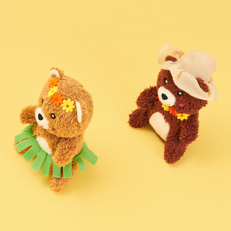 Cheeky Chumz Jr Pretty in Flowers Plush Squeaky Dog Toy Set - 2 Pk