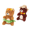 Cheeky Chumz Jr Pretty in Flowers Plush Squeaky Dog Toy Set - 2 Pk