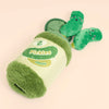 Pickle Jar Bungee Burrow Interactive Plush Squeaky Dog Toy