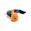 Zippypaws dog toys Halloween Caterpillar Deluxe with 7 Squeakers Plush Long Dog Toy