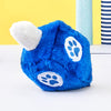 Hanukkah Holiday Season Dreidel Plush Squeaky Dog Toy