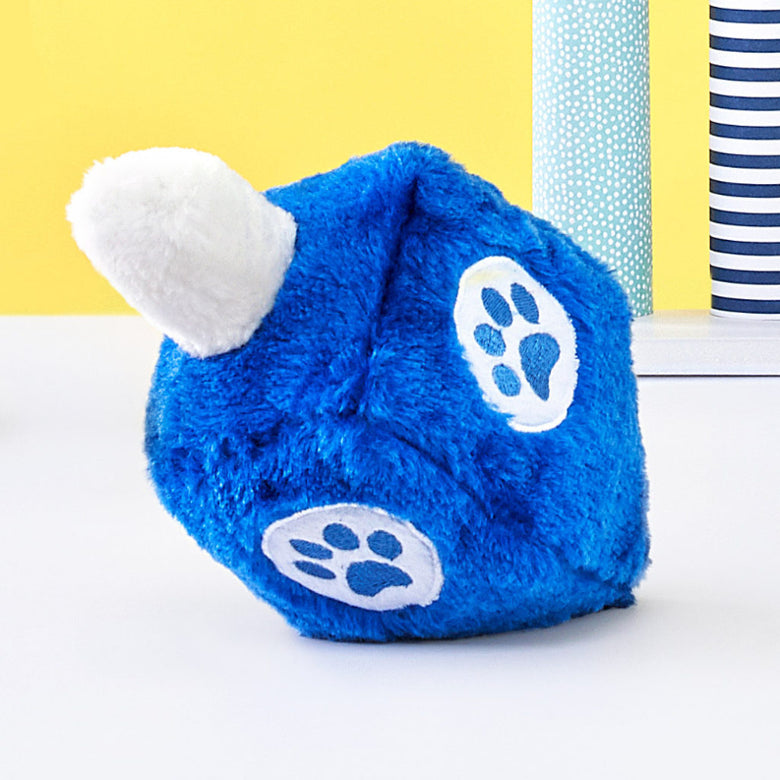 Hanukkah Holiday Season Dreidel Plush Squeaky Dog Toy