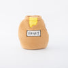 Burrow Honey Pot Interactive Plush Squeaky Dog Toy Set - 4 Pc