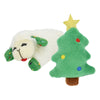 Pet Palette Distribution Pet Palette Distribution - Multipet Lamb Chopยฎ Holiday Cat Toy 2pk Assorted