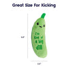 Catstages Cat Toys Crunchy Pickle Kicker Cat Toy