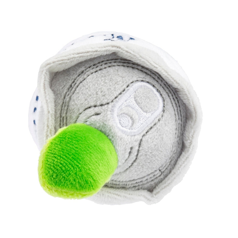 Grrrona Extra Can with Cute Garnish Plush Squeaky Dog Toy