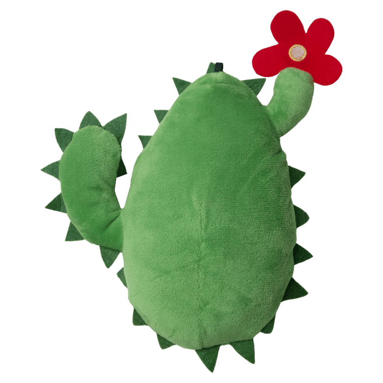SnugArooz dog toys Christmas Lights Flower Holiday Chloe the Cactus Plush Squeaky Dog Toy