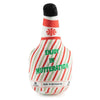 Haute Diggity Dog dog toys Puppermint Schnapps Bottle Christmas Plush Dog Toy