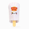 Hugsmart Products Inc dog toys Food Party Corn Dog Plush Dog Toy