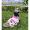 Doggie Design Dog Apparel Pink Watermelon Dog Harness Dress w/ Matching Leash