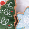 Merry Woofmas Christmas Eve Cookies Plush Squeaky Holiday Dog Toy Set - 3 Pc