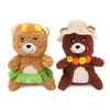 ZippyPaws dog toys Cheeky Chumz Jr Pretty in Flowers Plush Dog Toy Set - 2 Pack