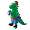 Mr. 4th of July Patriotic Rex Plush Squeaky Dog Toy