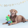 Mr. 4th of July Patriotic Rex Plush Squeaky Dog Toy